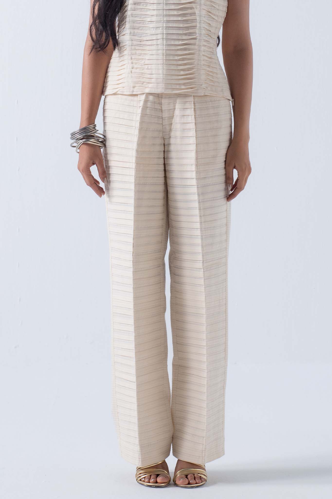 WAVE TEXTURE PANTS