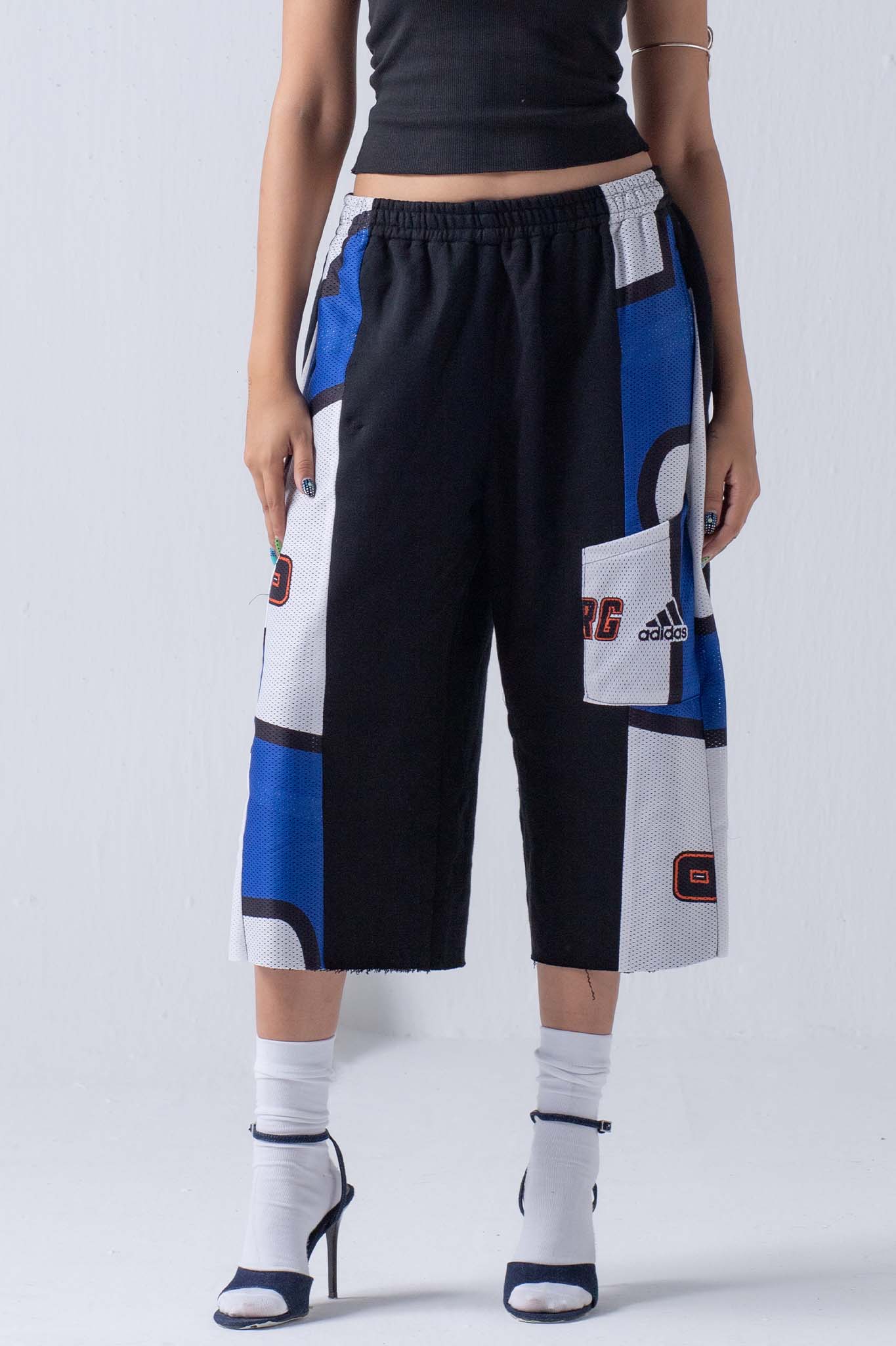 REWORKED JERSEY JORTS