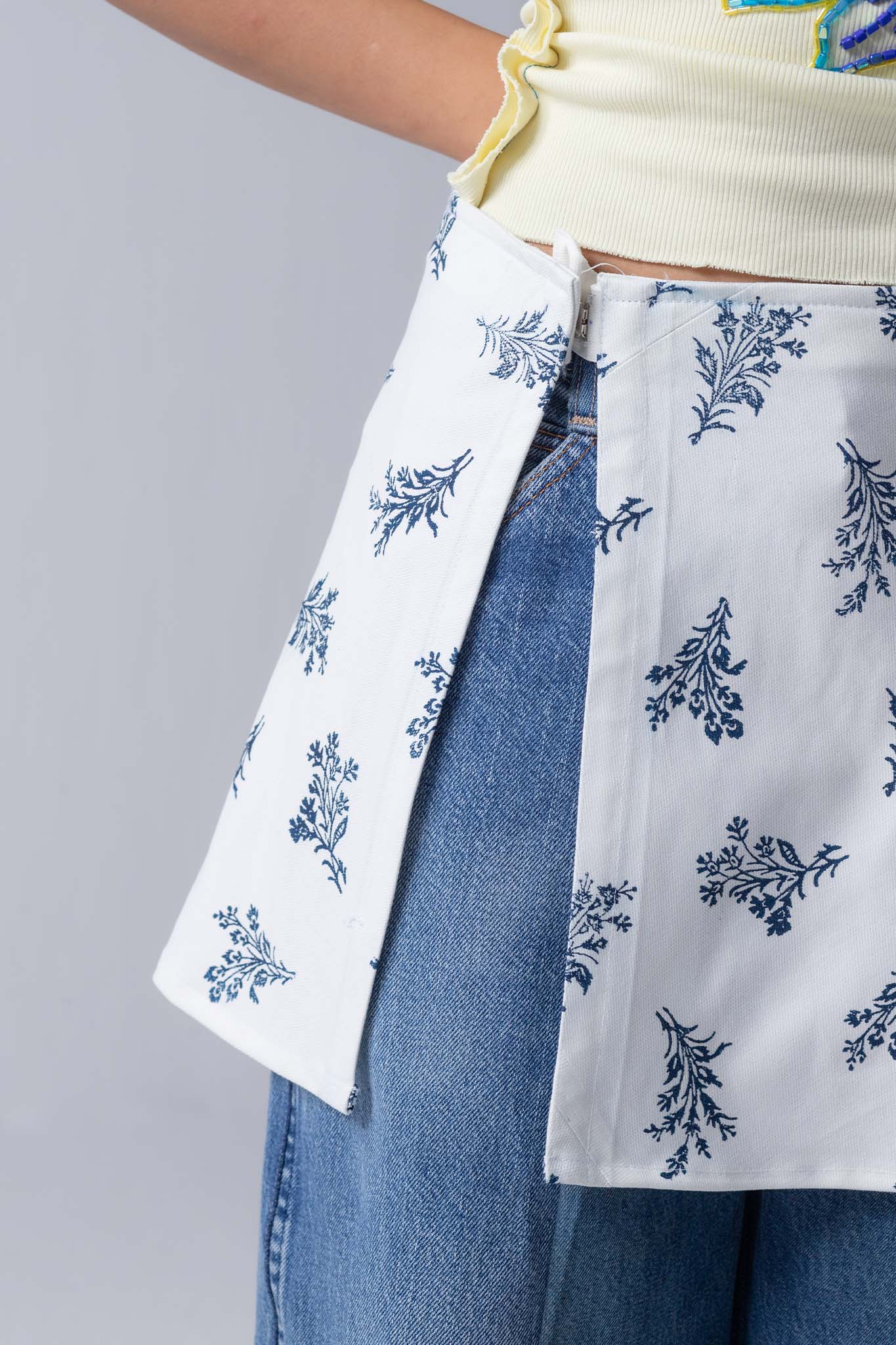 BLOCK PRINT SKIRT