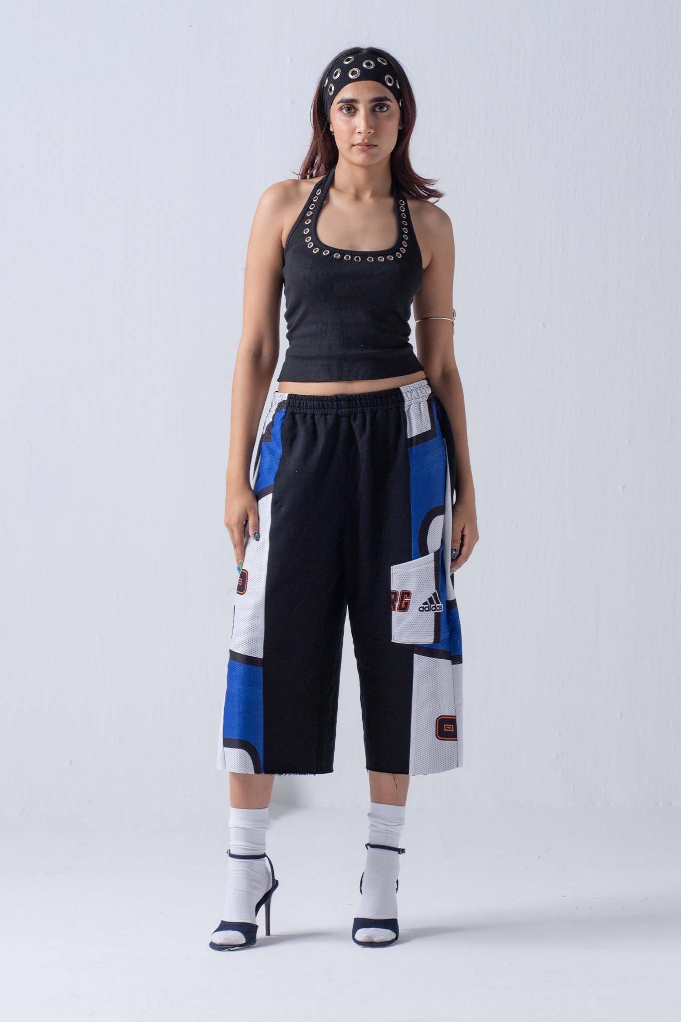 HARDWARE HALTER VEST - BALCK