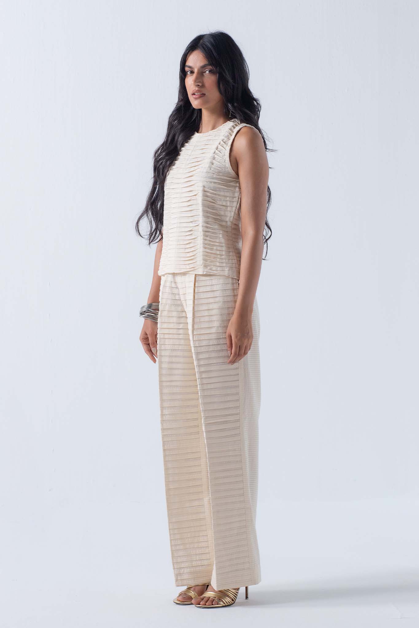 WAVE TEXTURE PANTS