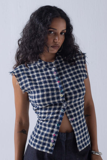SEXY "BUTTONED" SUMMER SHIRT
