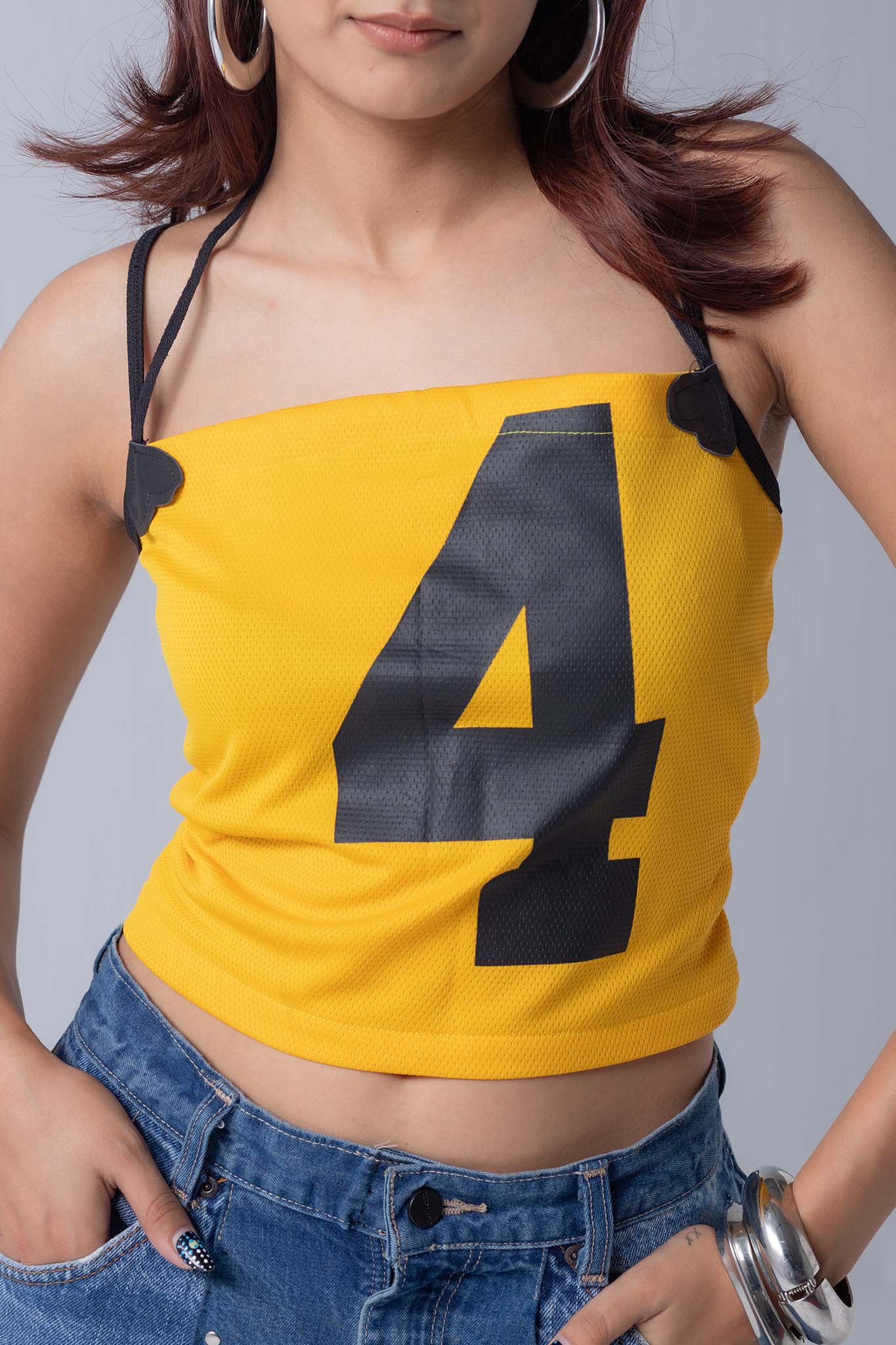 REWORKED JERSEY TOP