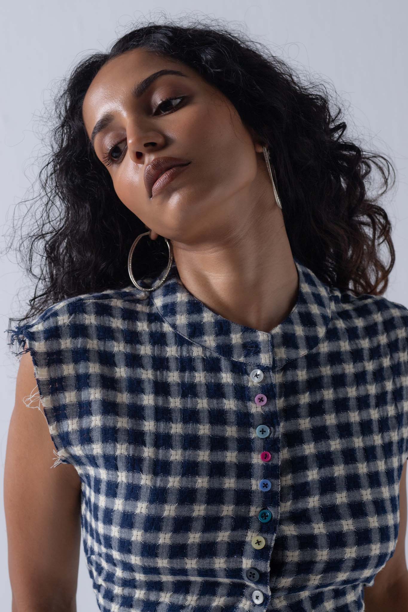 SEXY "BUTTONED" SUMMER SHIRT