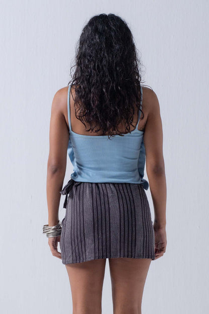 DUJA MARGIN VEST - BLUE