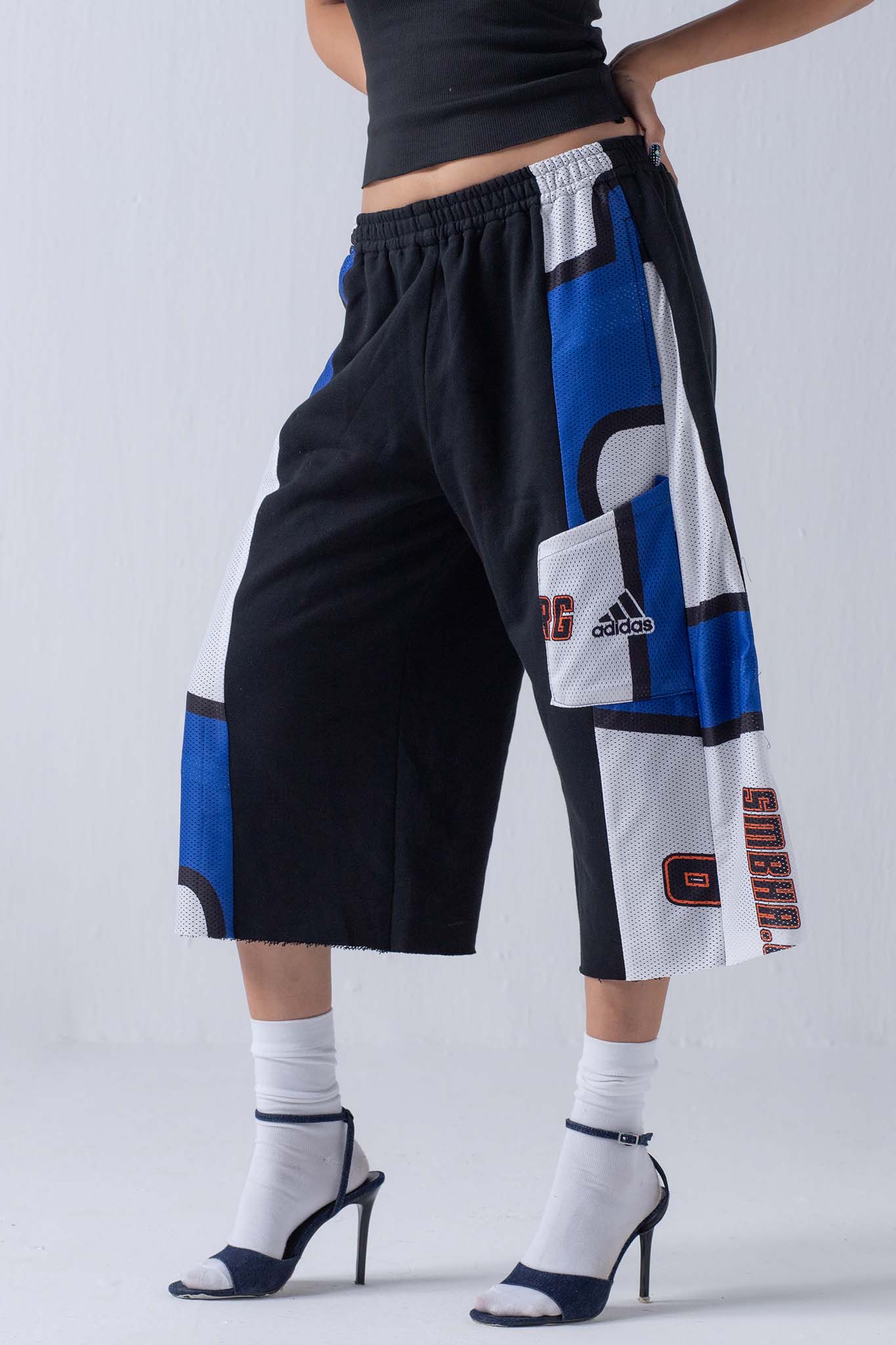 REWORKED JERSEY JORTS