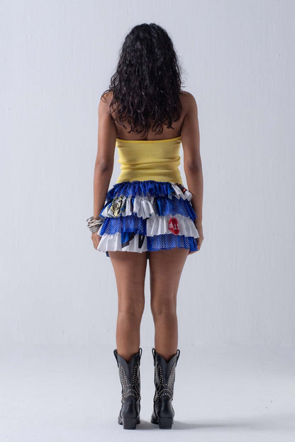 REWORKED JERSEY SKORT