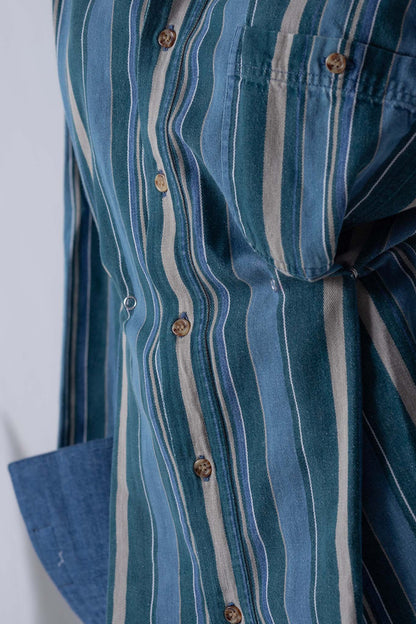 REWORKED SNAP SHIRT