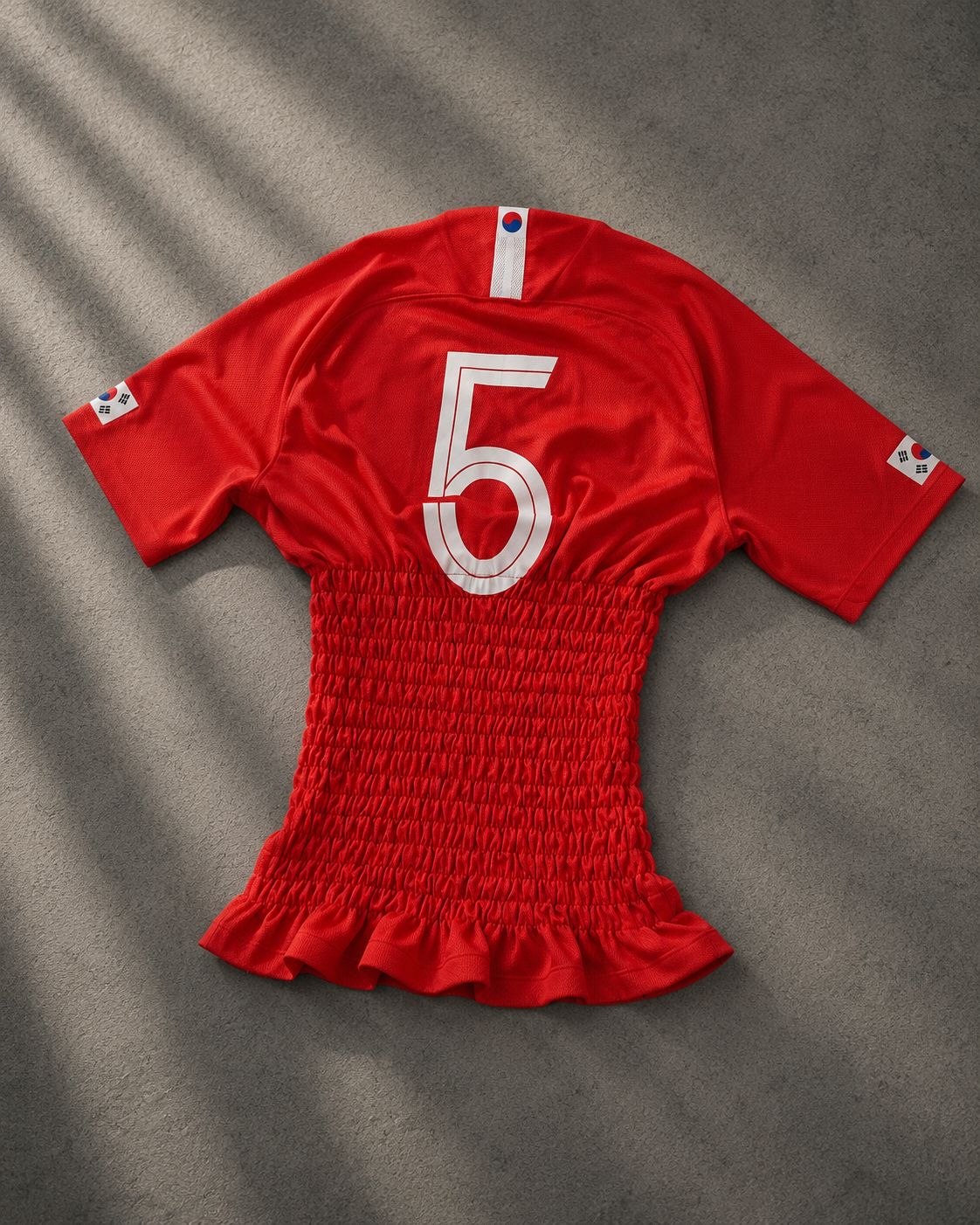 EMBROIDERED REWORKED KOREA JERSEY