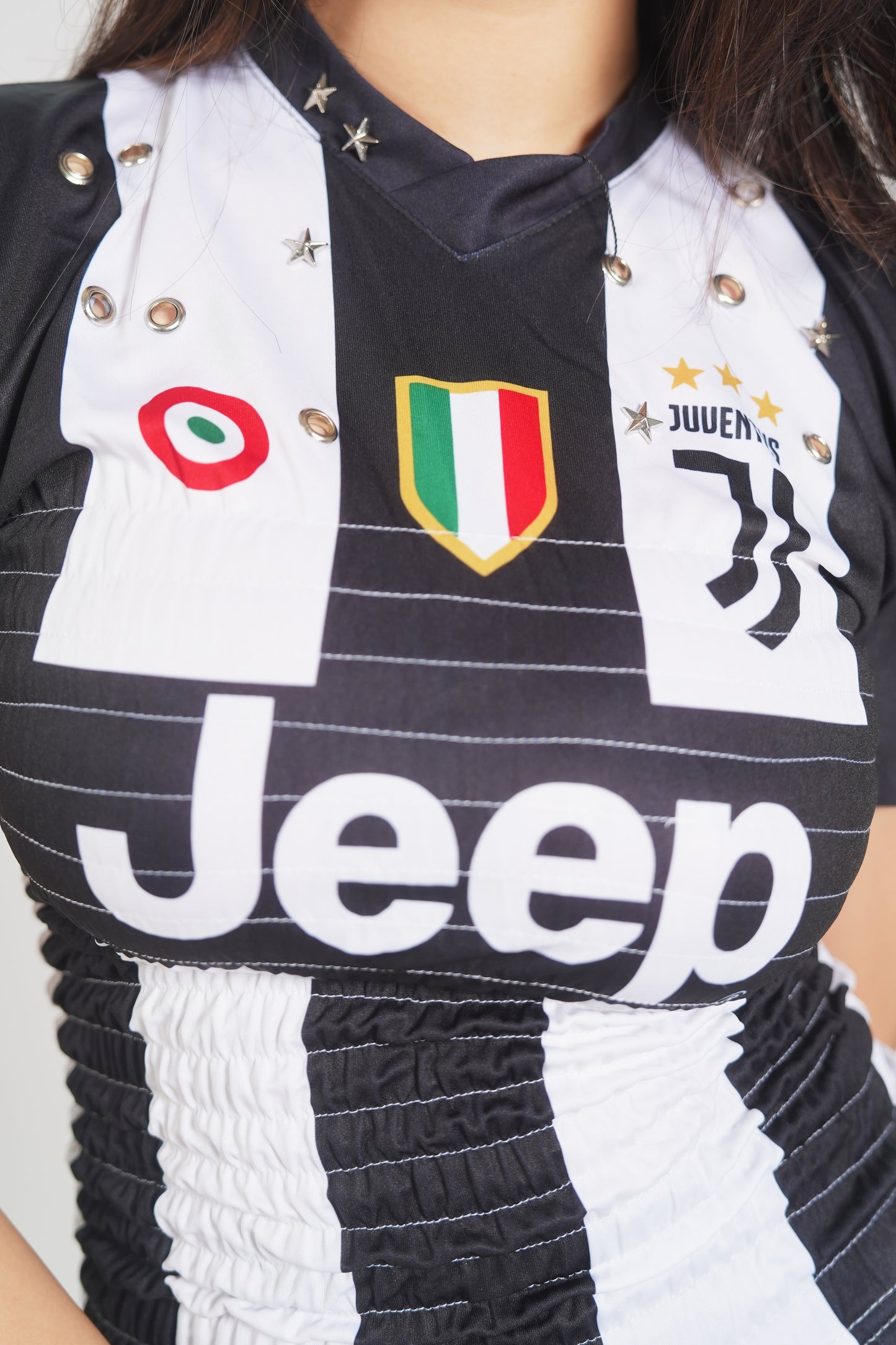 REWORKED CINCHED JUVENTUS JERSEY