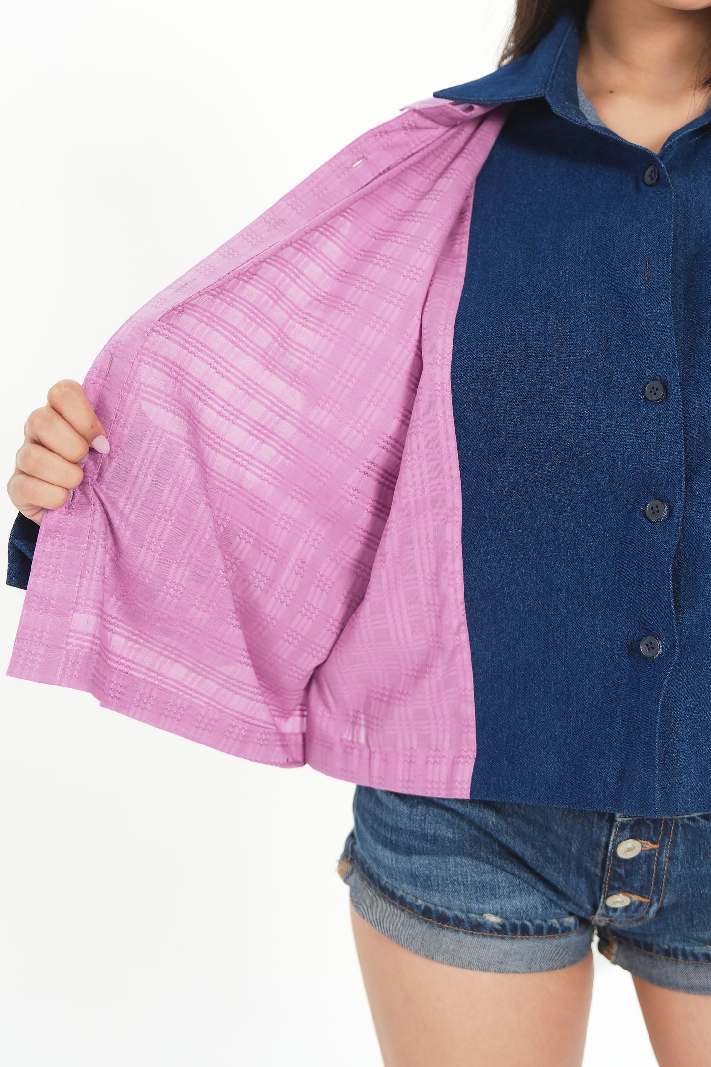 DOUBLE COLLAR SUMMER SHIRT