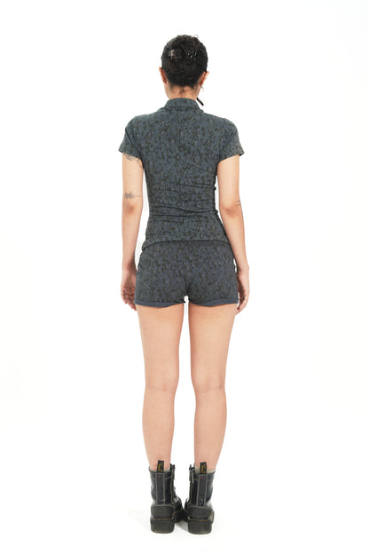 KEYHOLE MILITARY TOP
