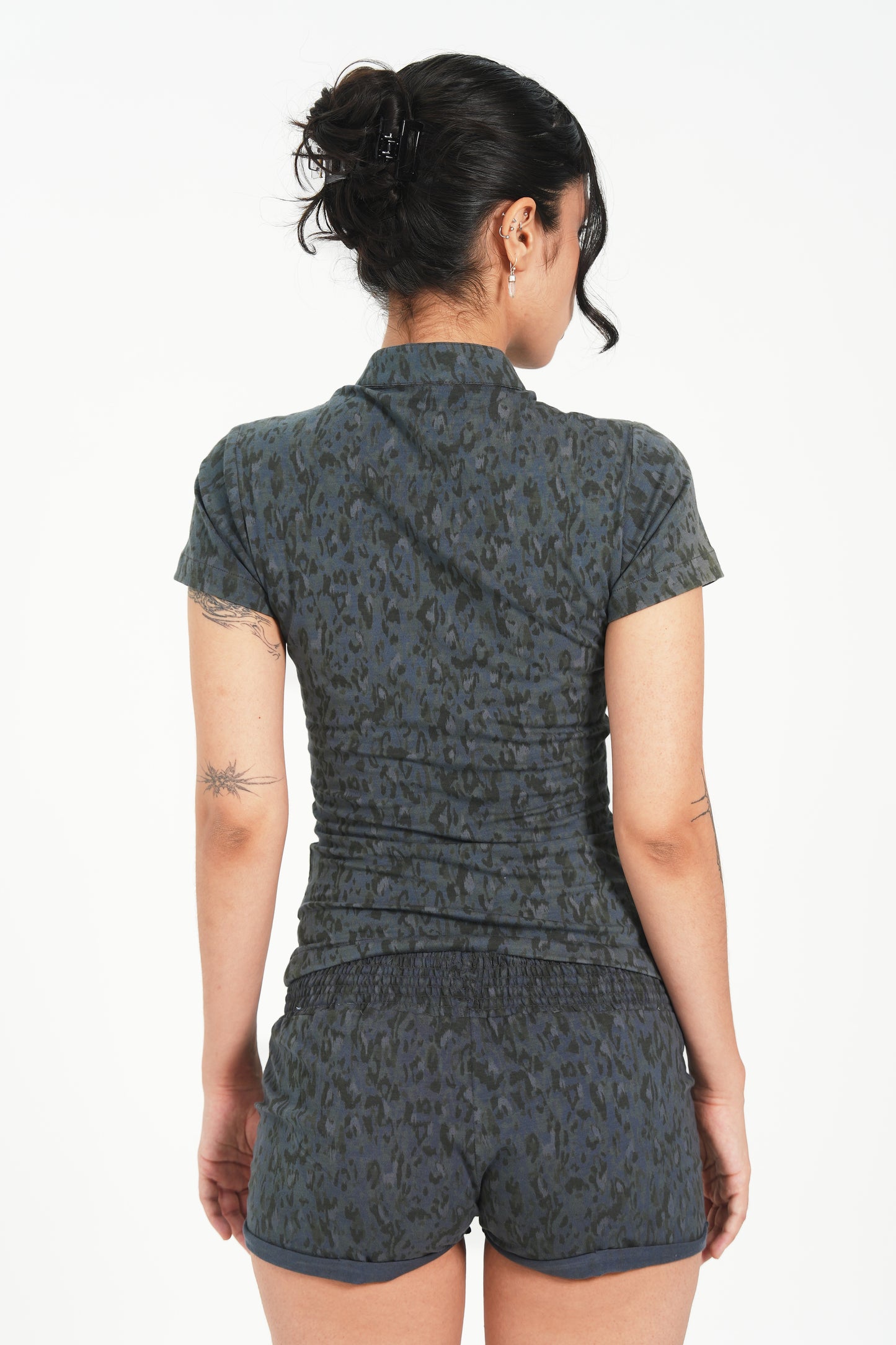 KEYHOLE MILITARY TOP