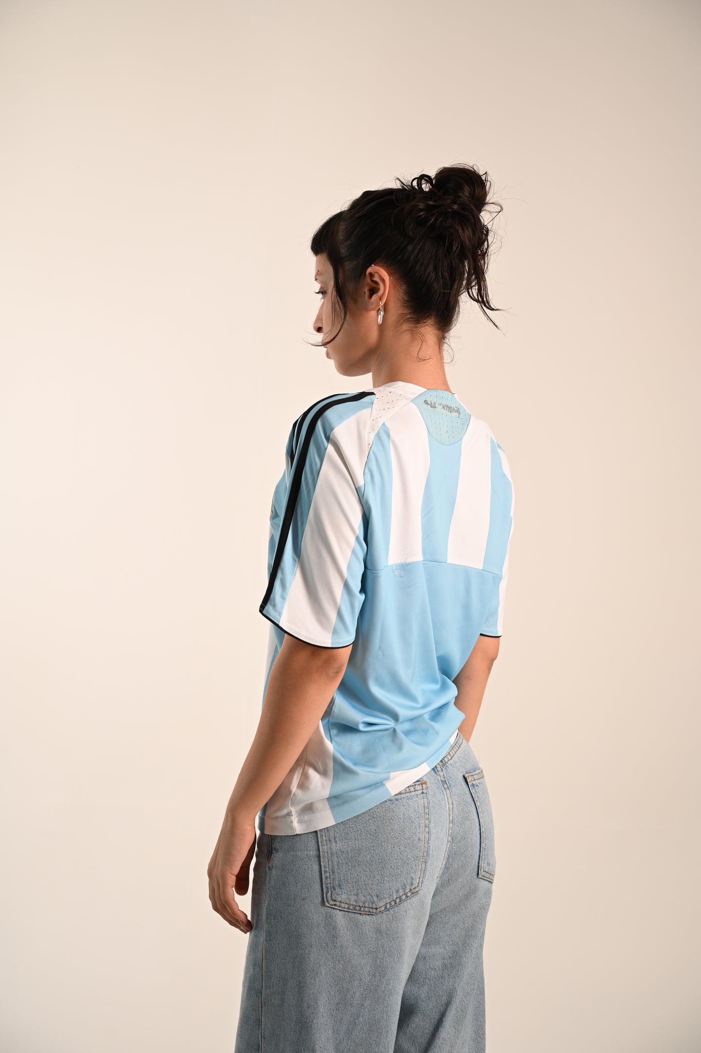 ZARI EMBROIDERED VINTAGE JERSEY