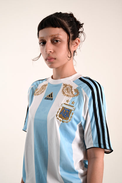 ZARI EMBROIDERED VINTAGE JERSEY