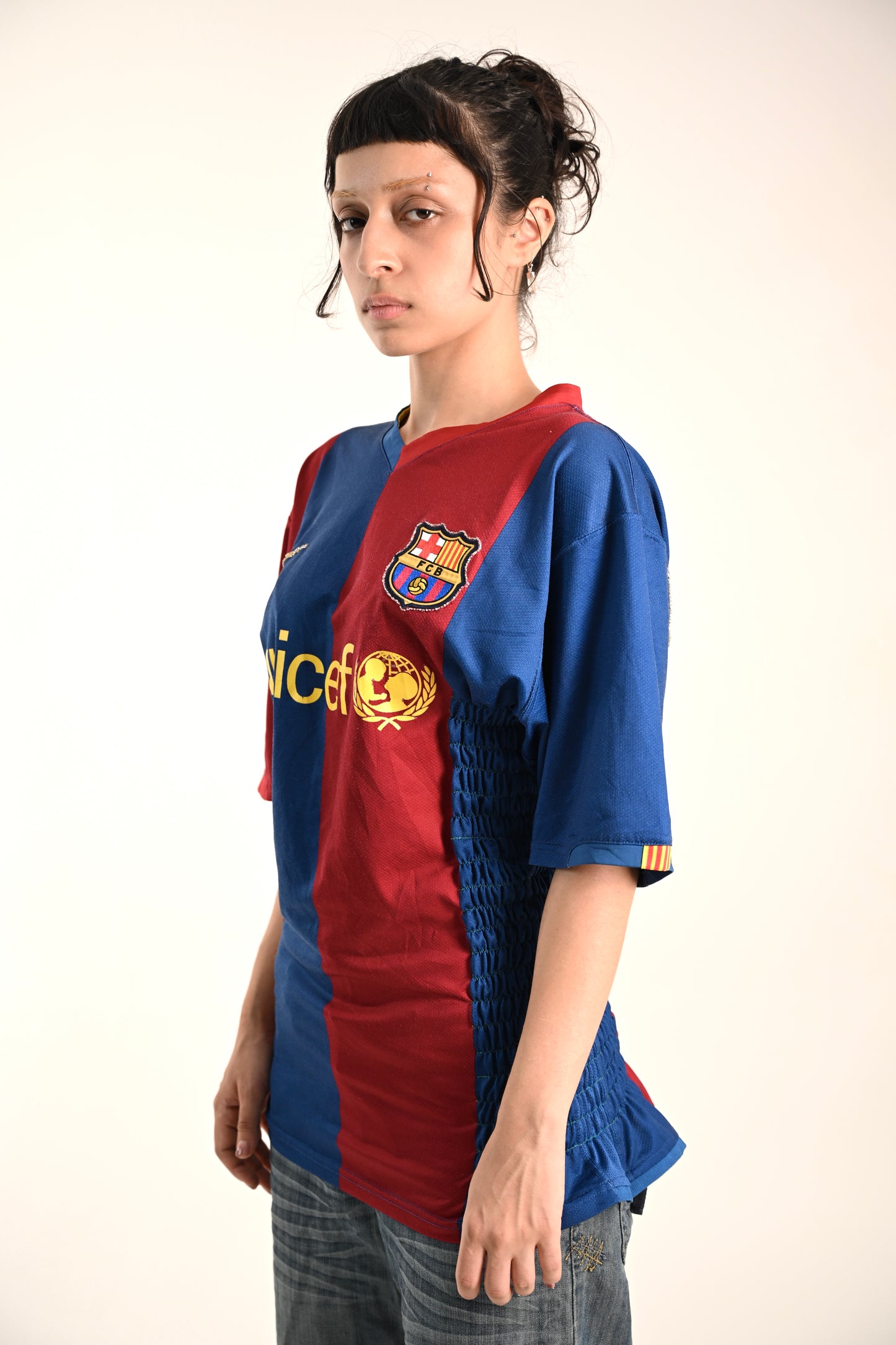 HAND-EMBROIDERED VINTAGE FCB JERSEY