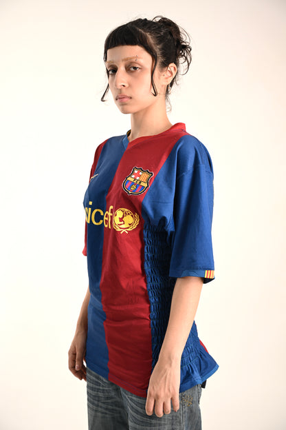HAND-EMBROIDERED VINTAGE FCB JERSEY