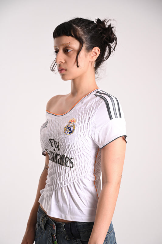 RECONSTRUCTED VINTAGE REAL MADRID JERSEY
