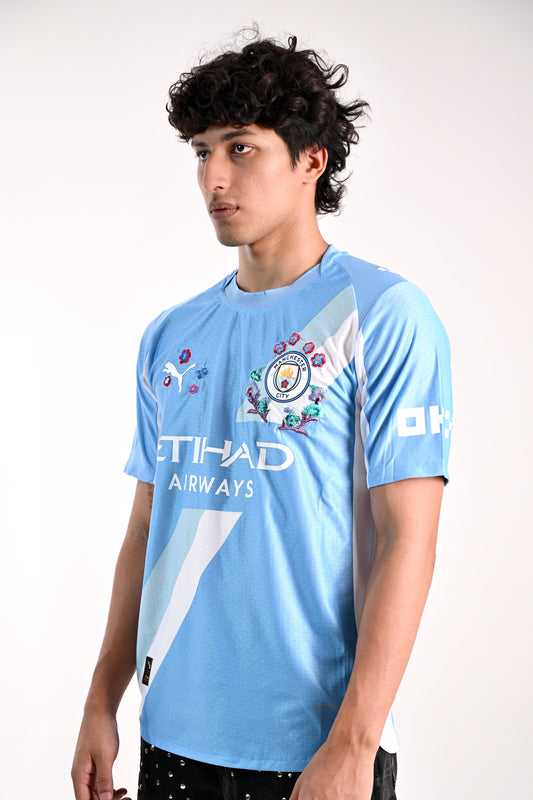 EMBROIDERED REWORKED JERSEY