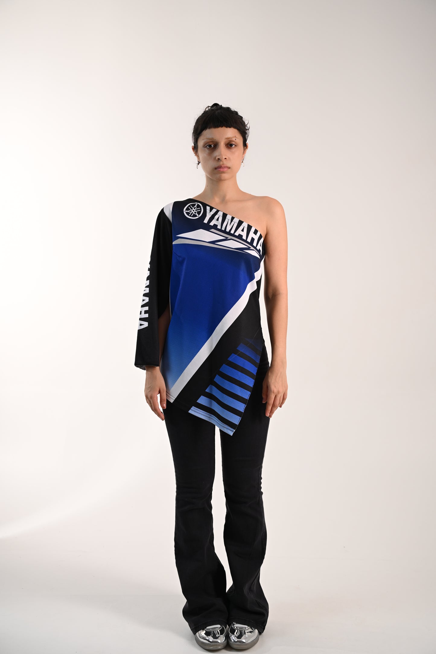 RESONSTRCTED ASYMETRICAL JERSEY