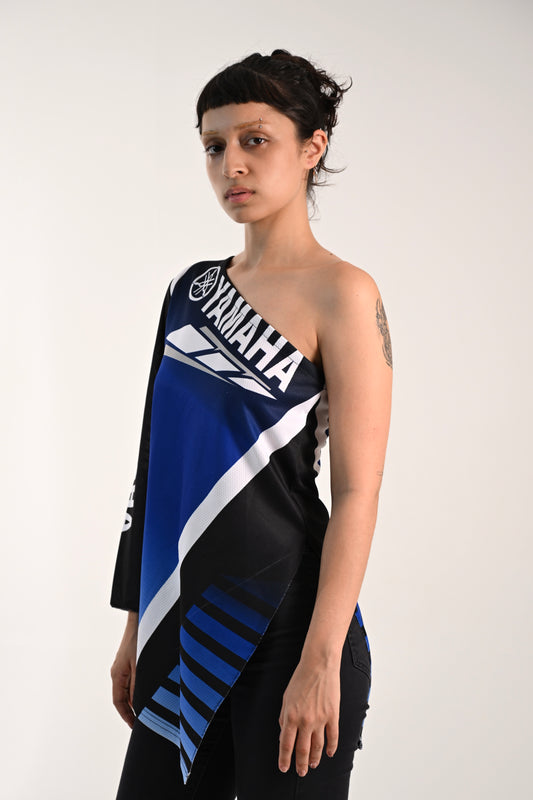 RESONSTRCTED ASYMETRICAL JERSEY