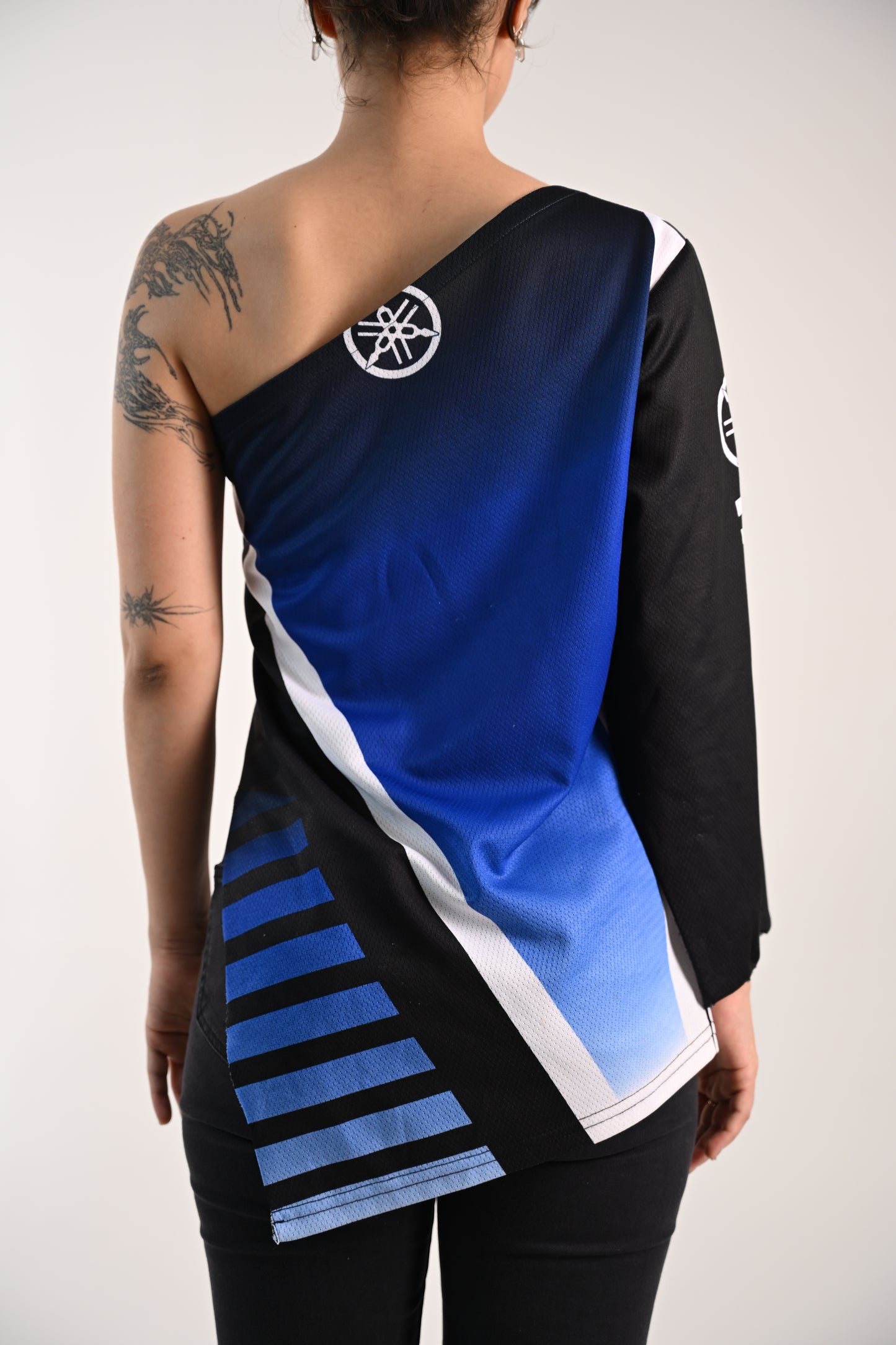 RESONSTRCTED ASYMETRICAL JERSEY