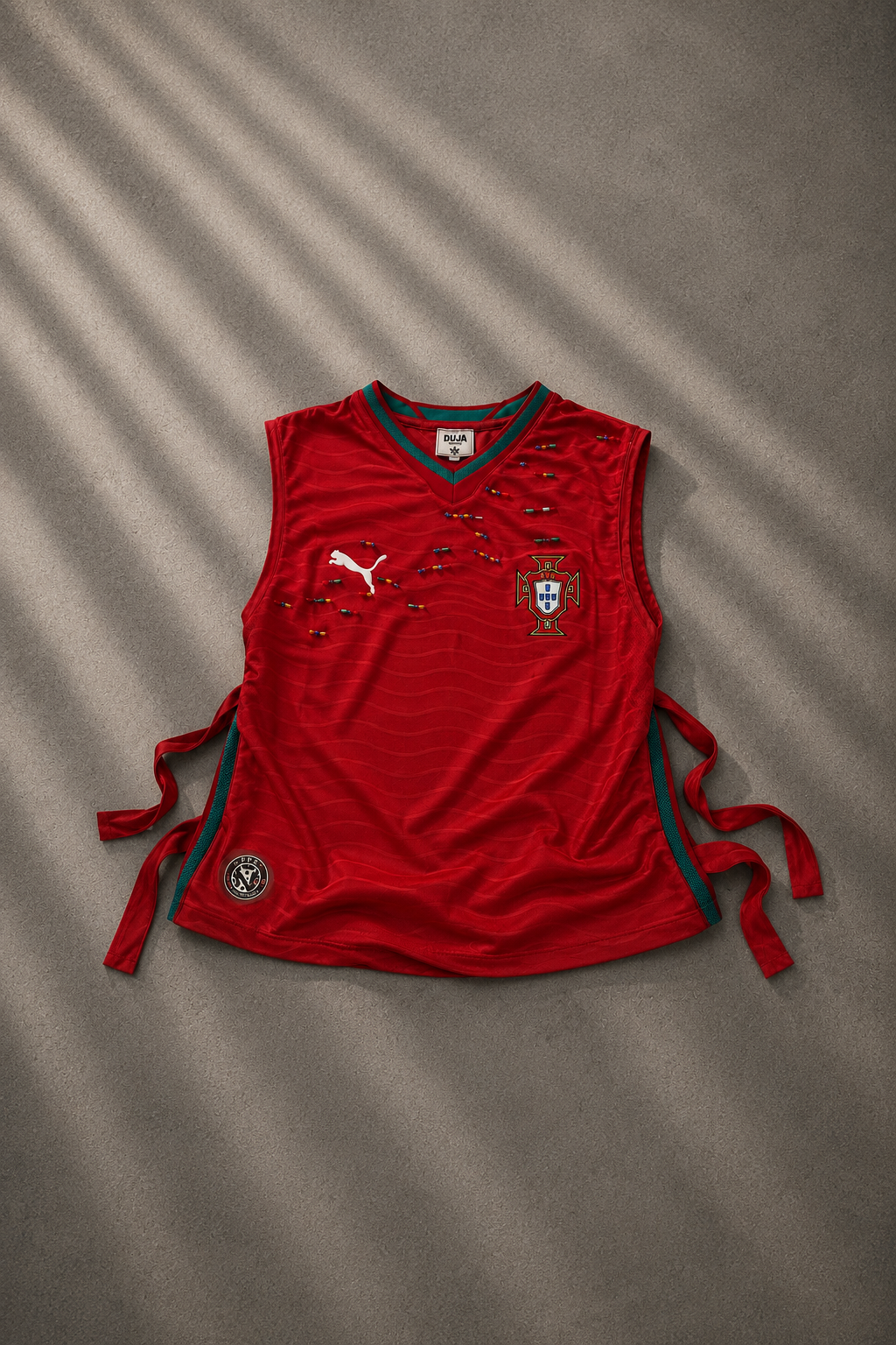 RECONSTRUCTED EMBELLISHED  PORTUGAL JERSEY