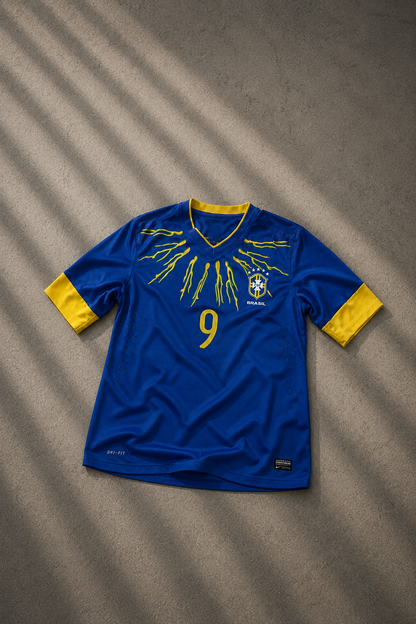 EMBROIDERED VINTAGE NIKE BRAZIL AWAY JERSEY