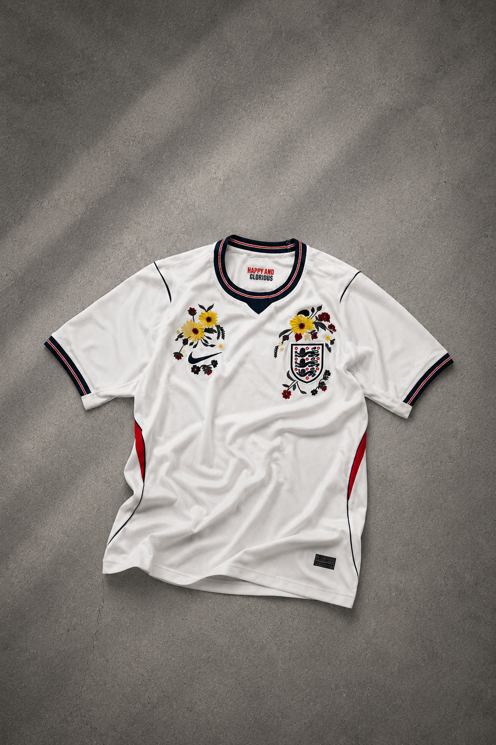 EMBROIDERED ENGLAND JERSEY