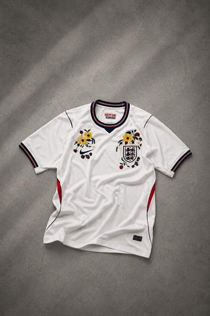 EMBROIDERED ENGLAND JERSEY