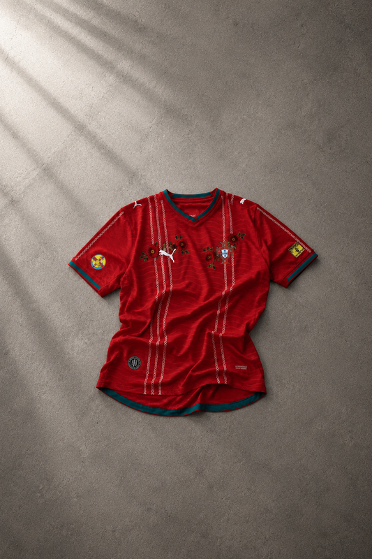 EMBROIDERED REWORKED PORTUGAL JERSEY