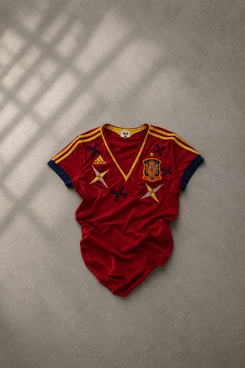 RECONSTRUCTED 2013 VINTAGE SPAIN JERSEY
