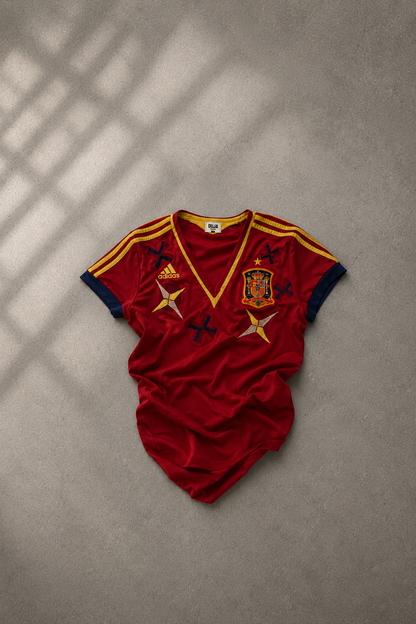 RECONSTRUCTED 2013 VINTAGE SPAIN JERSEY