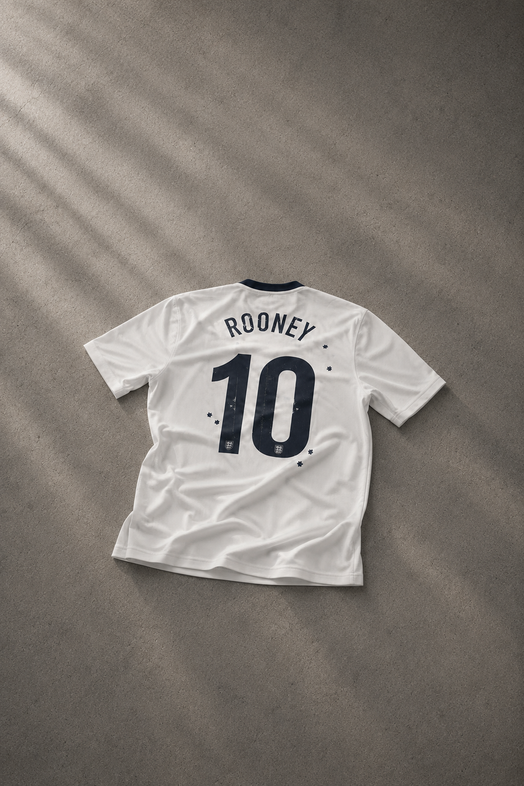 REWORKED VINTAGE ENGLAND 150TH ANNIVERSARY HOME JERSEY