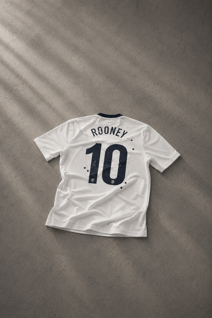 REWORKED VINTAGE ENGLAND 150TH ANNIVERSARY HOME JERSEY