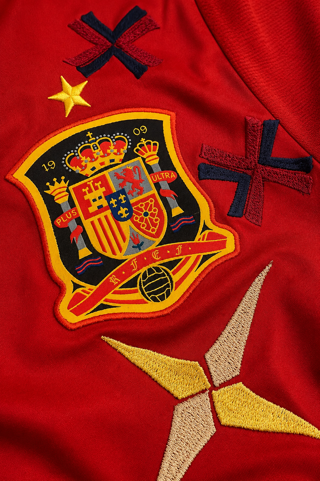 RECONSTRUCTED 2013 VINTAGE SPAIN JERSEY