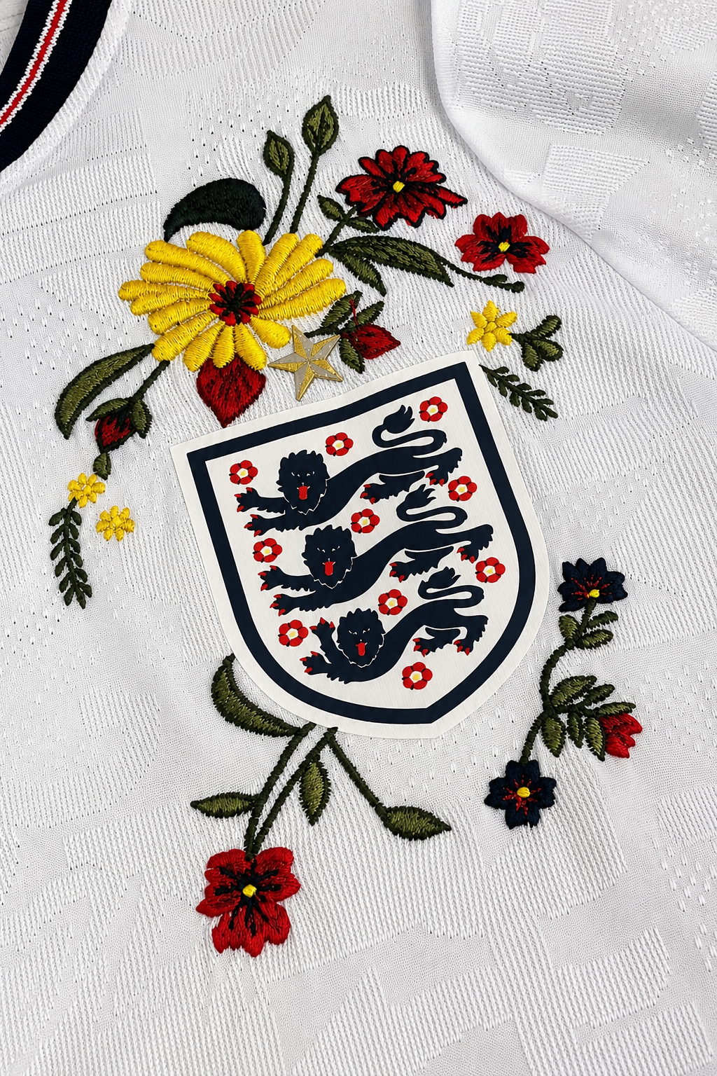 EMBROIDERED ENGLAND JERSEY