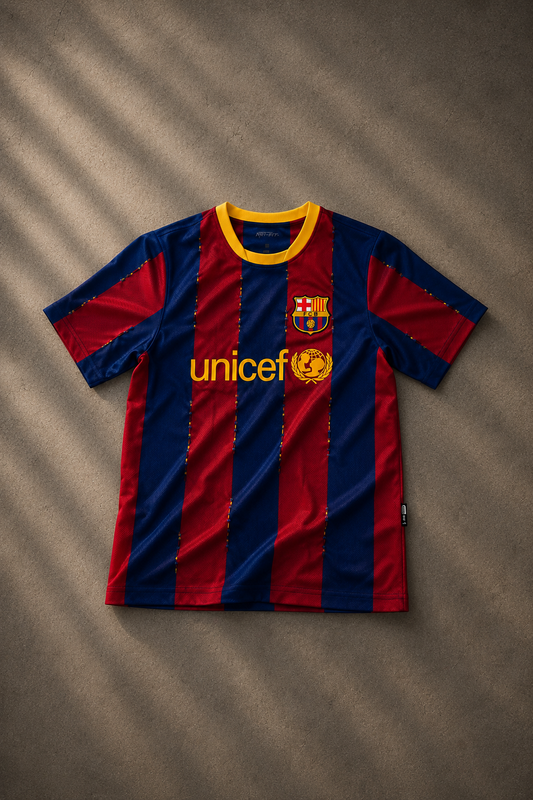 REWORKED VINTAGE BARCELONA JERSEY (MESSI)