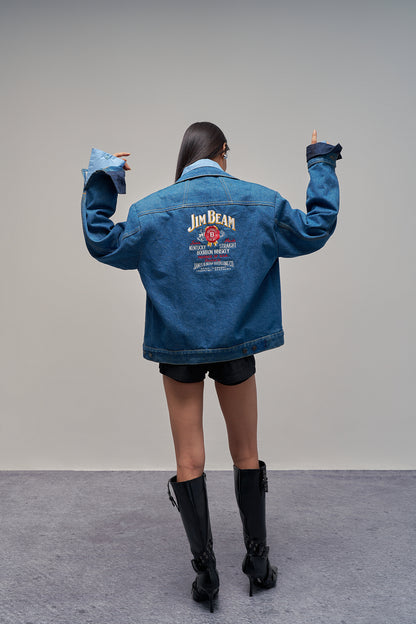 Reworked 2 Denim Blazer