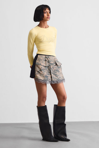 REWORKED MILITARY SKORT