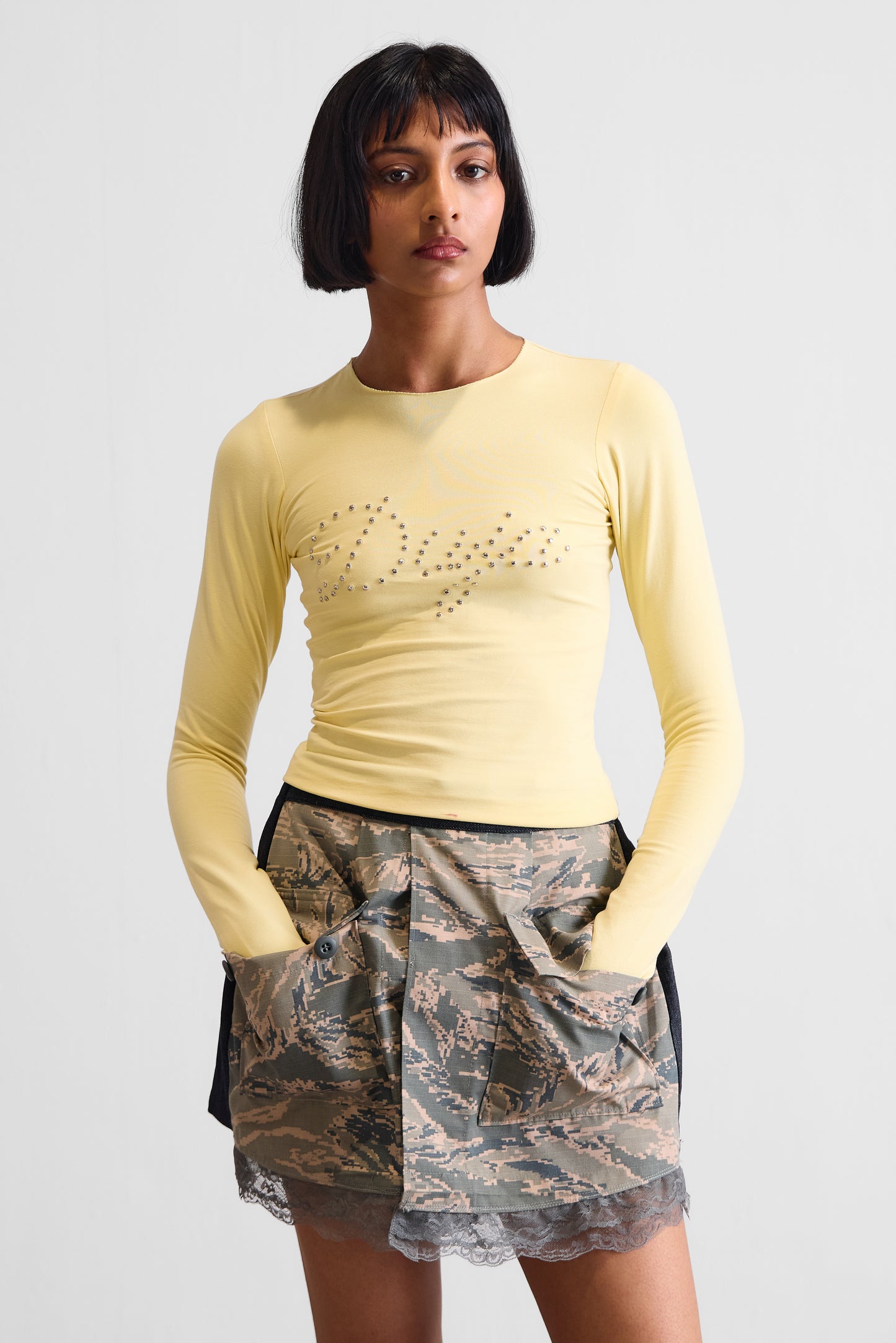 REWORKED MILITARY SKORT