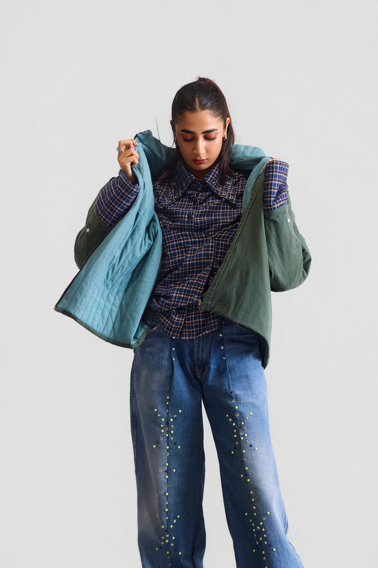 DOULE SIDED REWORKED JACKET