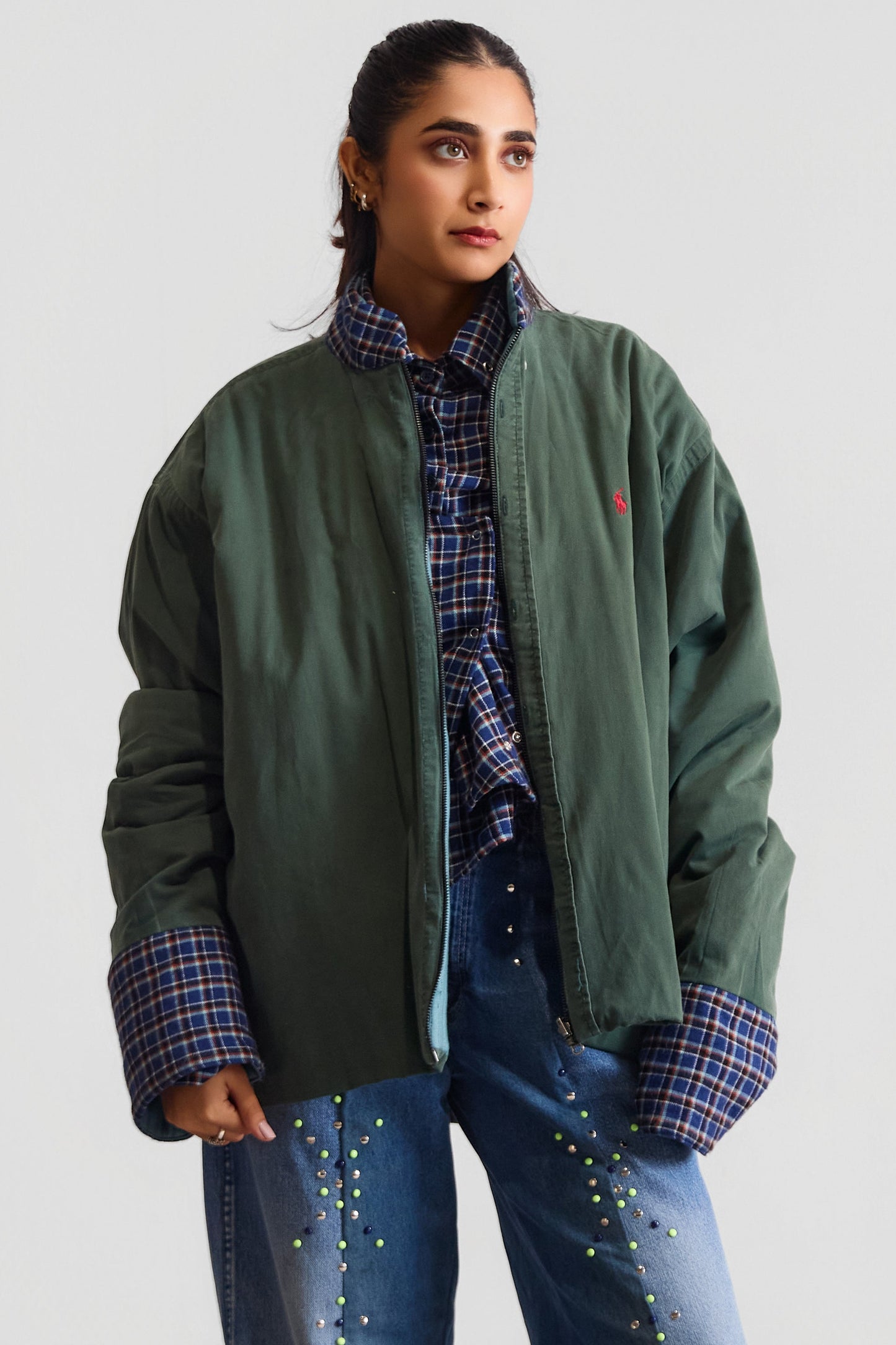 DOULE SIDED REWORKED JACKET