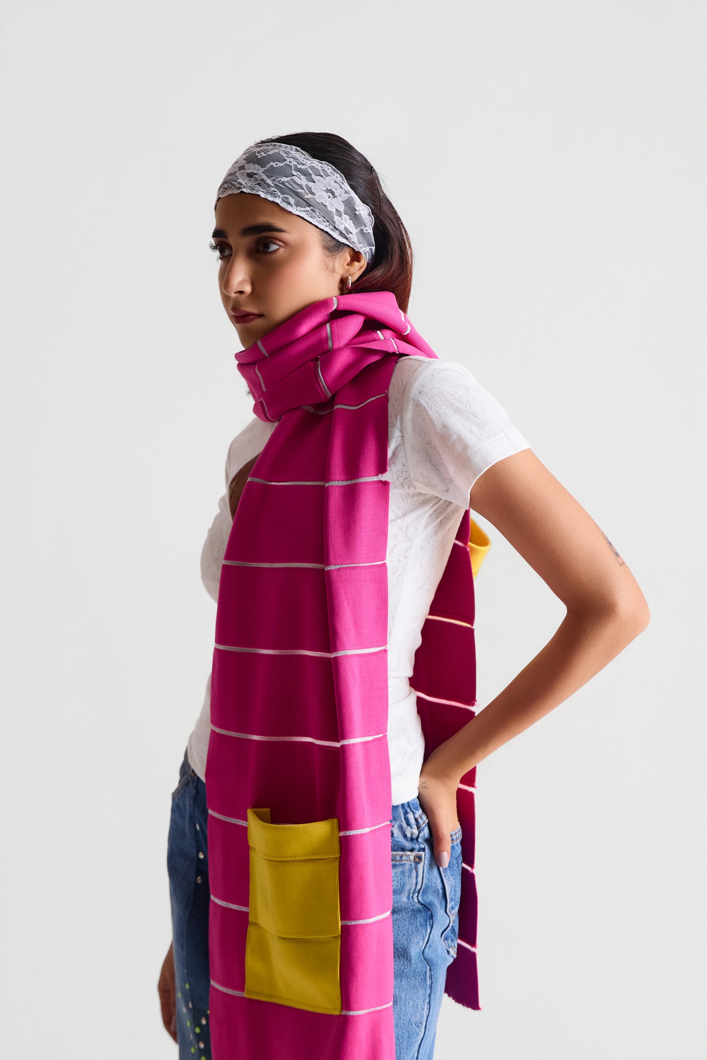 X-LONG MUFFLER - PINK