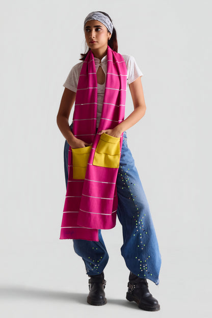 X-LONG MUFFLER - PINK