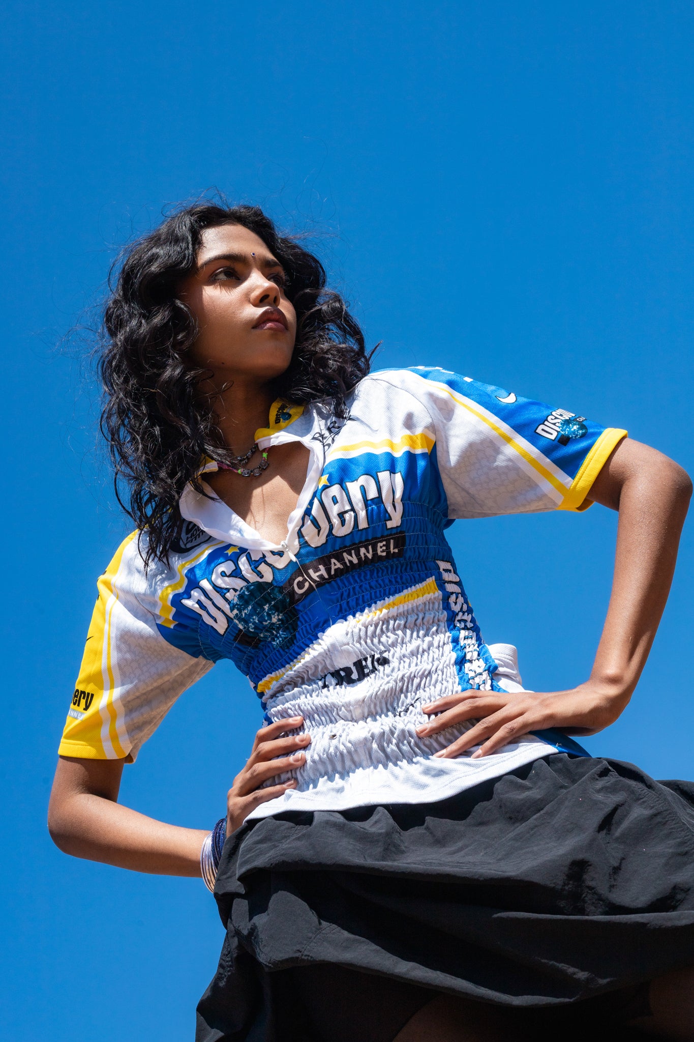Reworked cinched Discovery Cycling Jersey